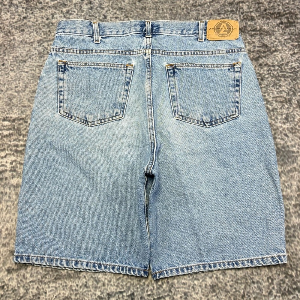Arizona Jeans Shorts Mens 34 Blue Relaxed Baggy Skater Vintage Y2K Denim Jorts
